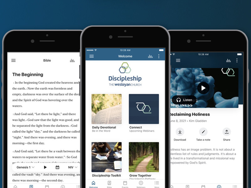 The new Wesleyan Discipleship App