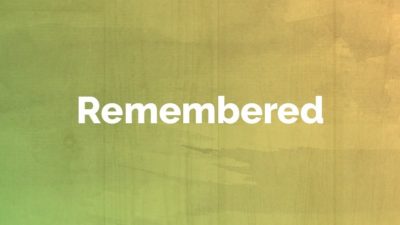 Remembered: June 3
