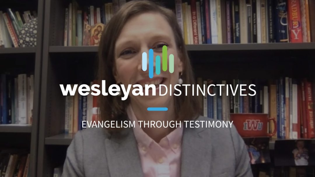 Evangelism through testimony