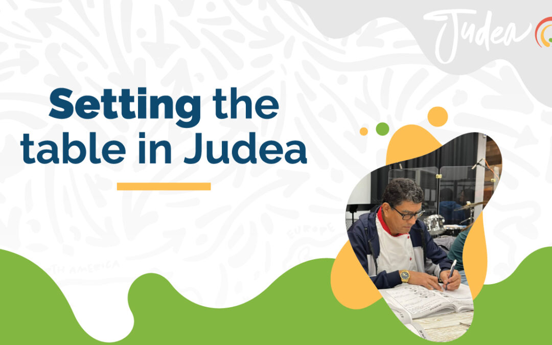 Setting the table in Judea