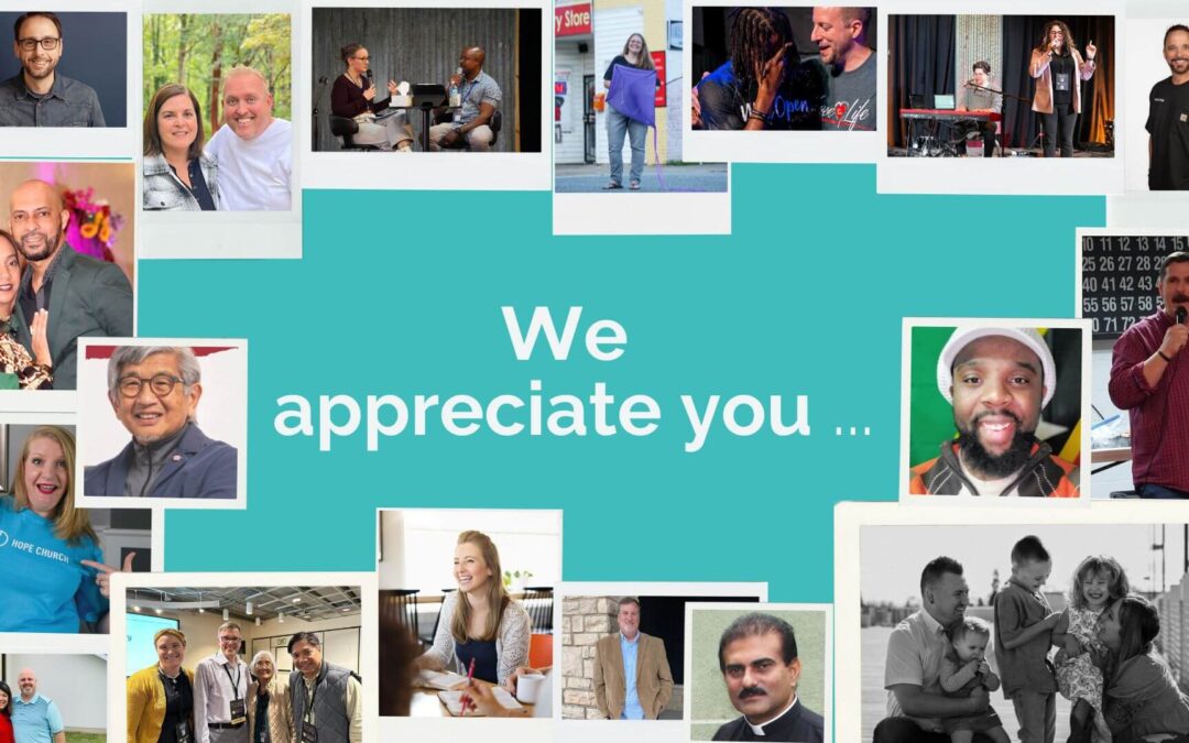 Appreciation without ceasing