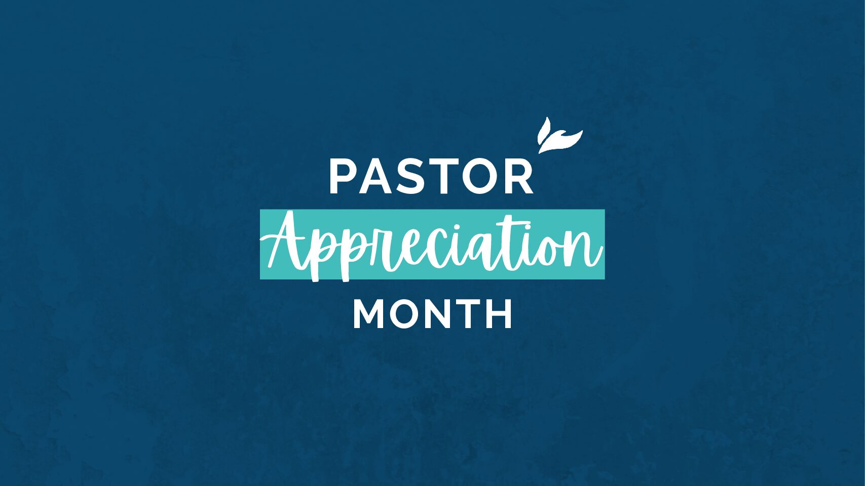 Side by Side: Supporting and celebrating your pastor this October