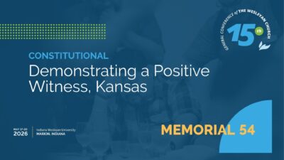 Memorial 54: Demonstrating a Positive Witness, Kansas