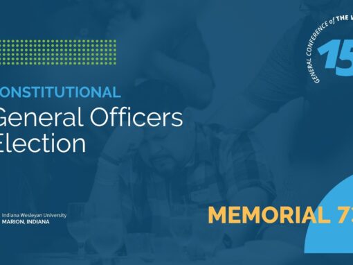 Memorial 73: General Officers Election