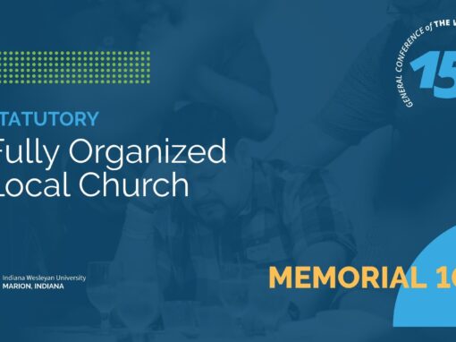 Memorial 103: Fully Organized Local Church