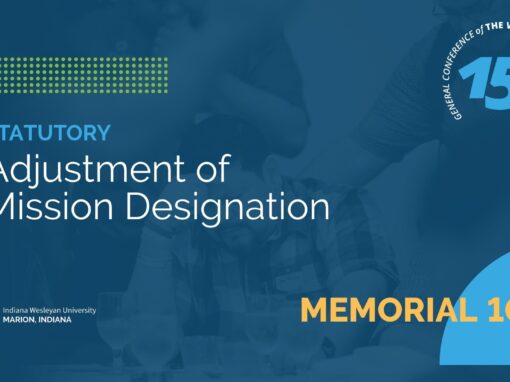Memorial 107: Adjustment of Mission Designation