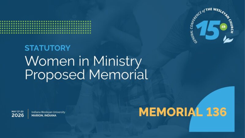 Memorial 136: Women in Ministry Proposed Memorial