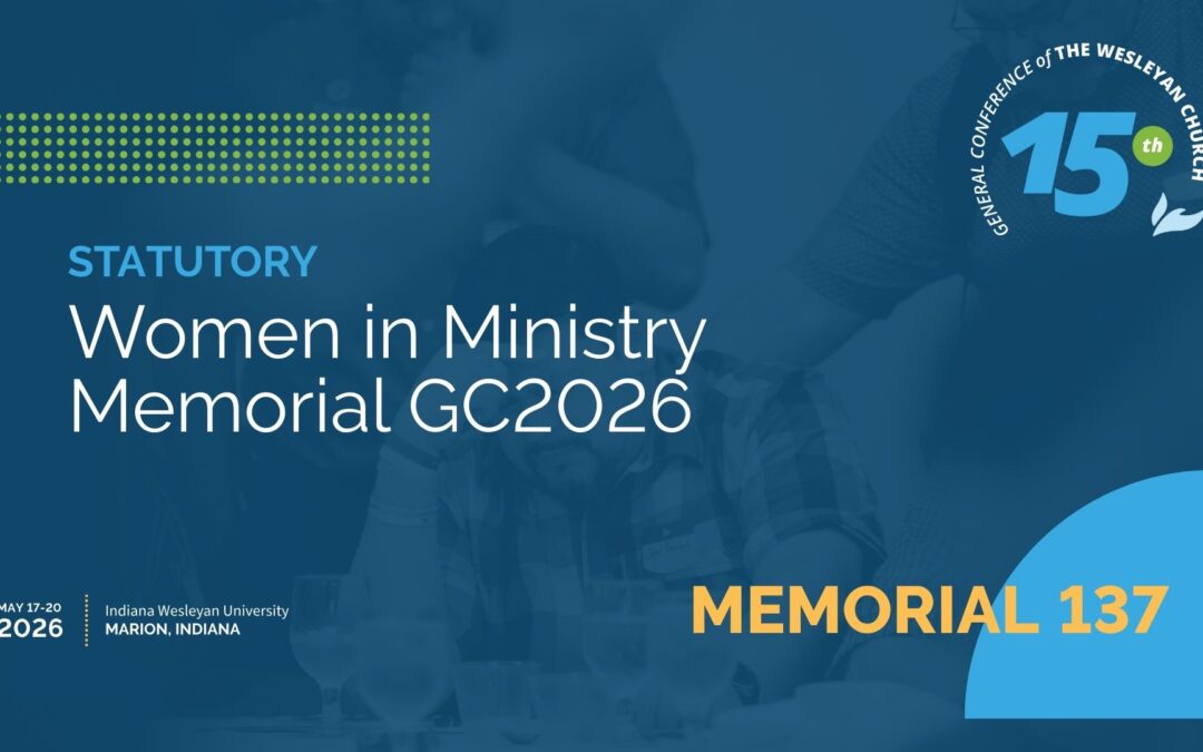 Memorial 137: Women in Ministry Memorial GC2026