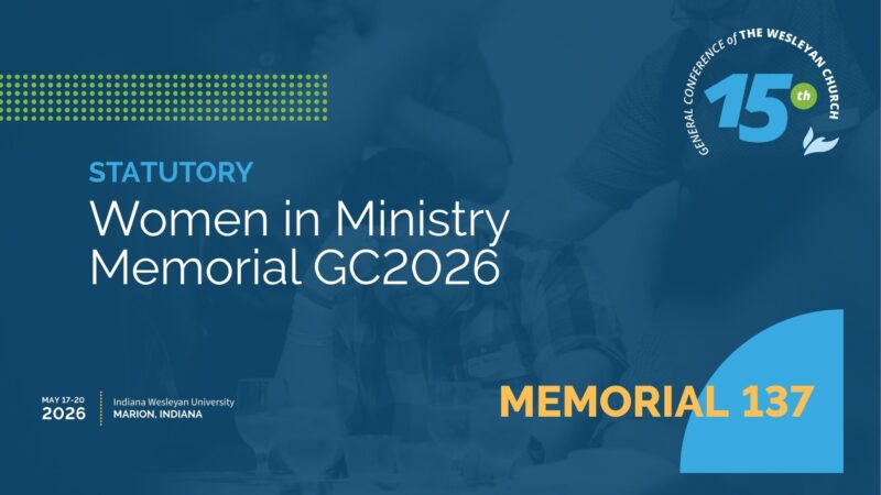 Memorial 137: Women in Ministry Memorial GC2026