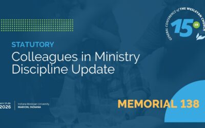 Memorial 138: Colleagues in Ministry Discipline Update