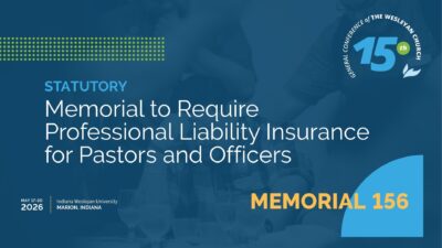 Memorial 156: Memorial to Require Professional Liability Insurance for Pastors and Officers