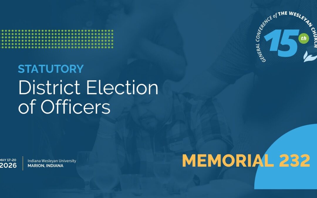 Memorial 232: District Election of Officers