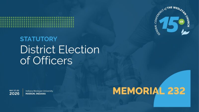 Memorial 232: District Election of Officers