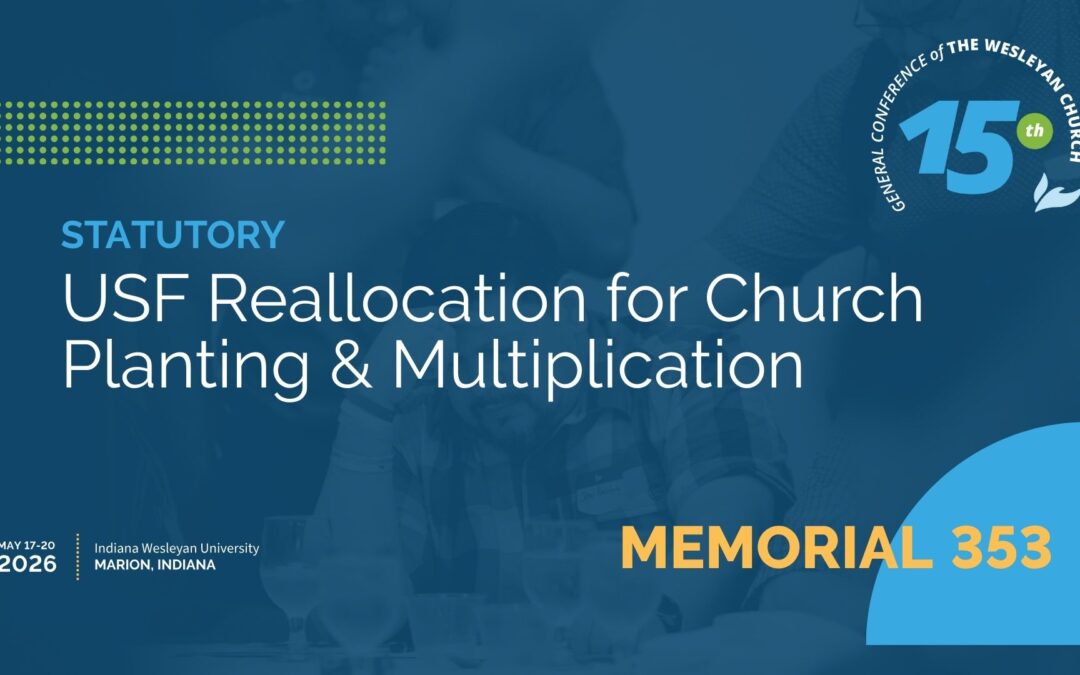 Memorial 353: USF Reallocation for Church Planting & Multiplication