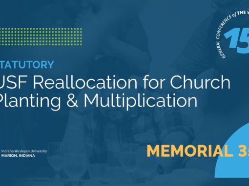 Memorial 353: USF Reallocation for Church Planting & Multiplication