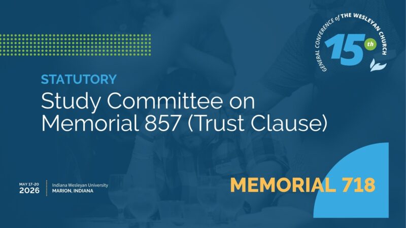 Memorial 718: Study Committee on Memorial 857 (Trust Clause)