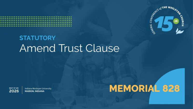 Memorial 828: Amend Trust Clause
