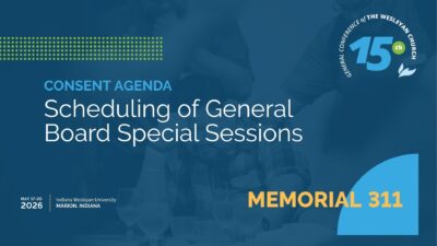 Memorial 311: Scheduling of General Board Special Sessions
