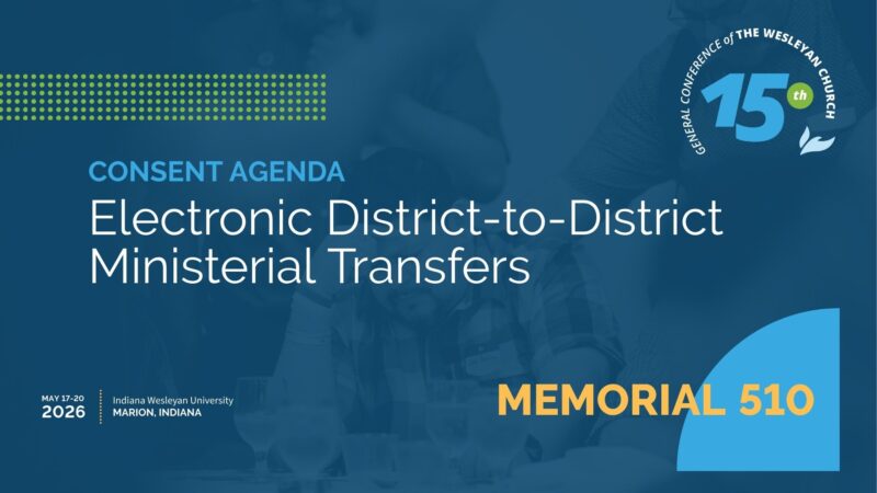 Memorial 510: Electronic District-to-District Ministerial Transfers