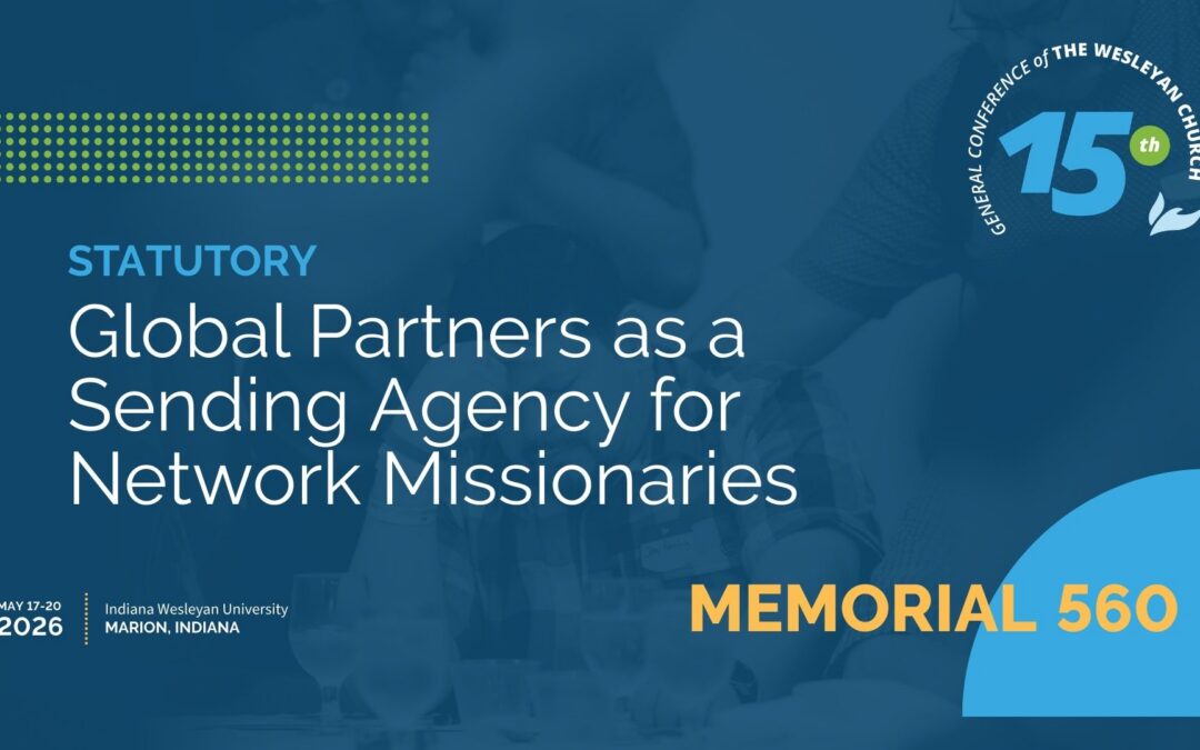 Memorial 560: Global Partners as a Sending Agency for Network Missionaries