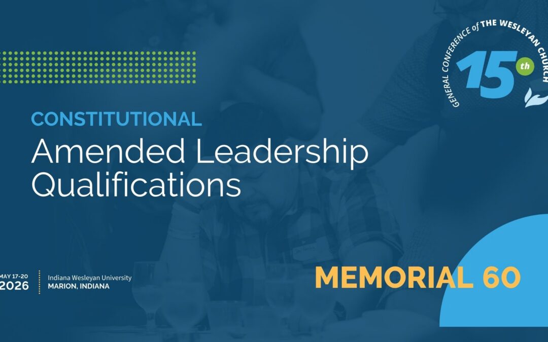 Memorial 60: Amended Leadership Qualifications