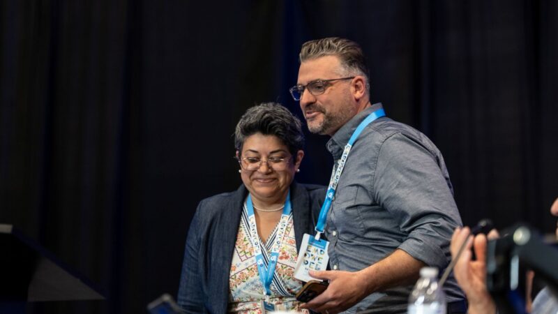 Denominational officers transition