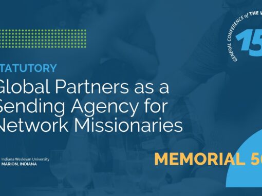 Memorial 560: GP as a Sending Agency for Network Missionaries