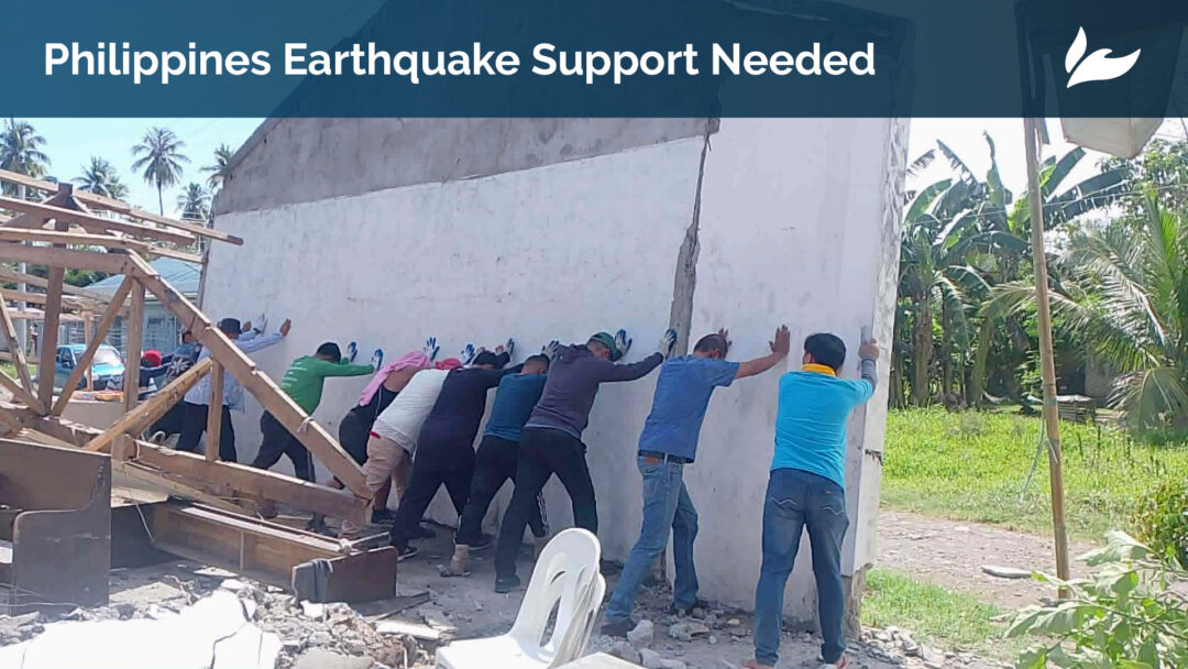 Philippines earthquake response: Stand with our Wesleyan family