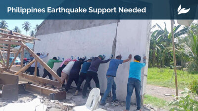 Philippines earthquake response: Stand with our Wesleyan family