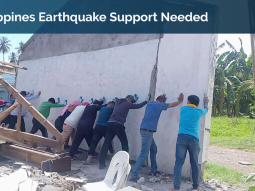 Philippines earthquake response: Stand with our Wesleyan family