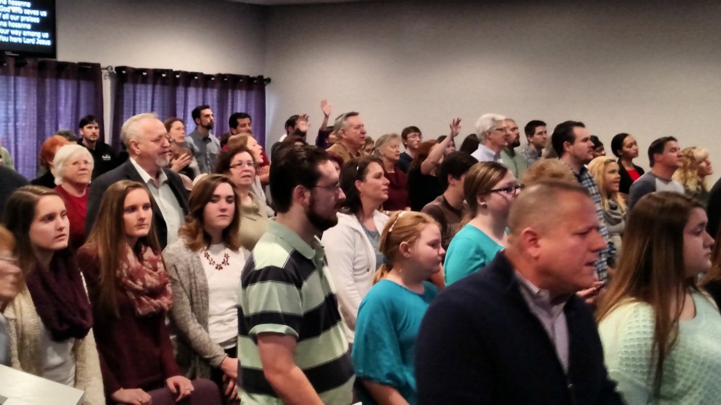 New Maryland church experiences exciting first Sunday