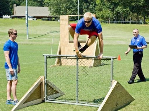 Criminal justice course takes fitness to a new level
